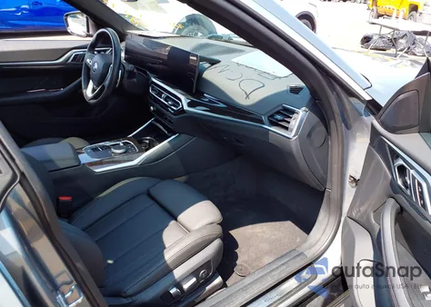 2024 BMW 4 Series Gran Coupe 430I xDrive z USA, uszkodzony, nr VIN WBA73AV02RFP71393